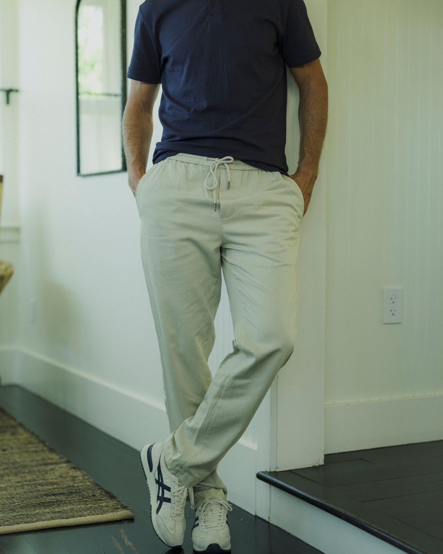 Banyan Relaxed Lounge Pants - Stone