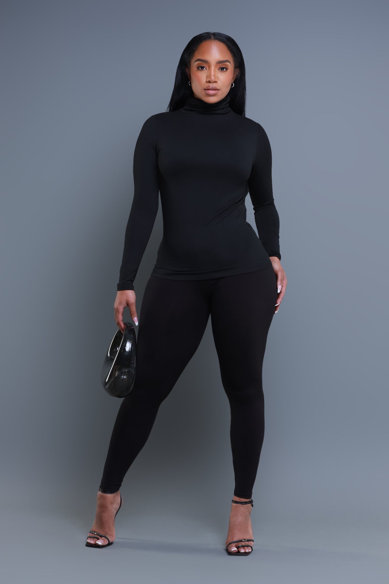 Record Timing Legging Set - Black