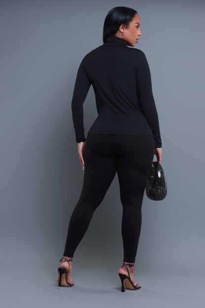 Record Timing Legging Set - Black