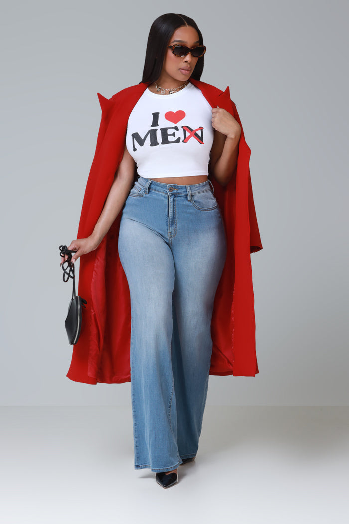 Next Move High Rise Wide Flare Jeans - Medium Wash