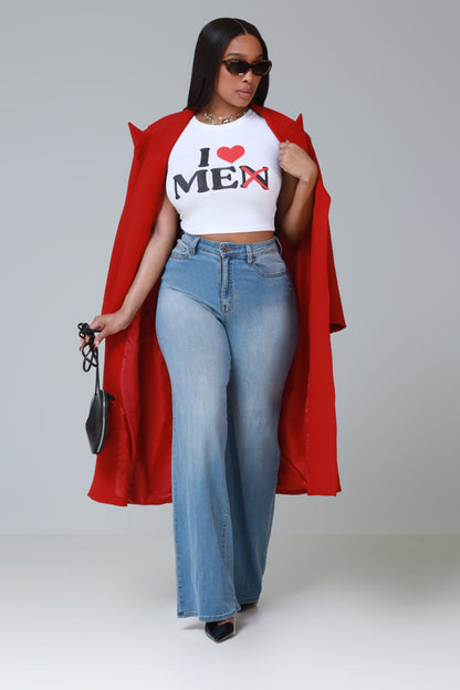 Next Move High Rise Wide Flare Jeans - Medium Wash