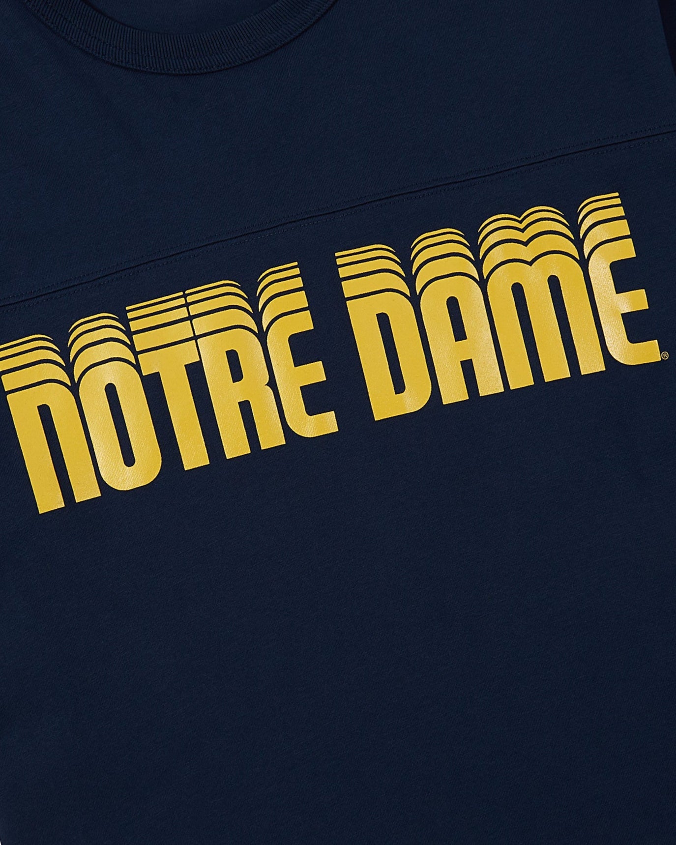 University of Notre Dame Short Sleeve Football Tee