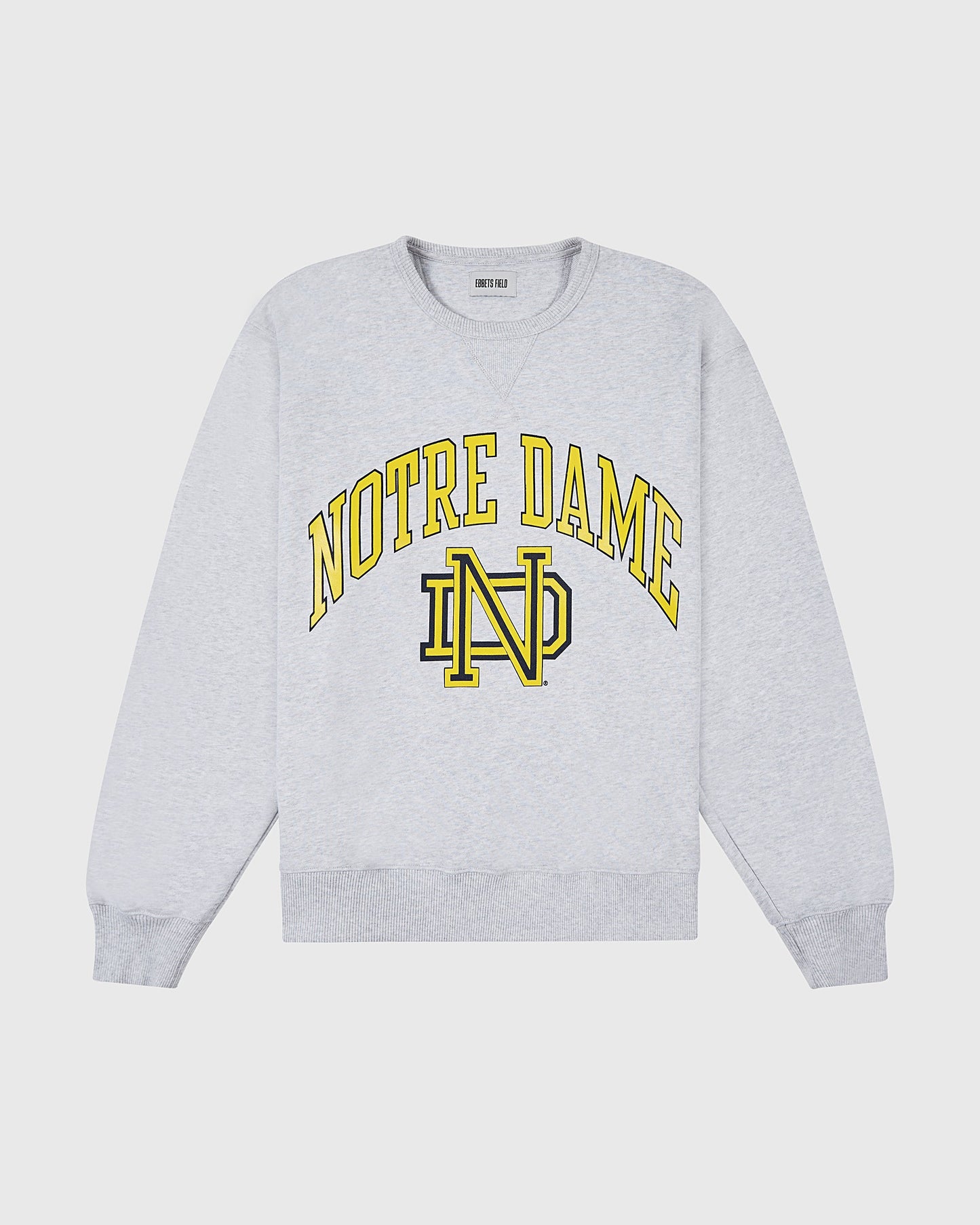 University of Notre Dame Heavyweight Cotton Terry Crewneck