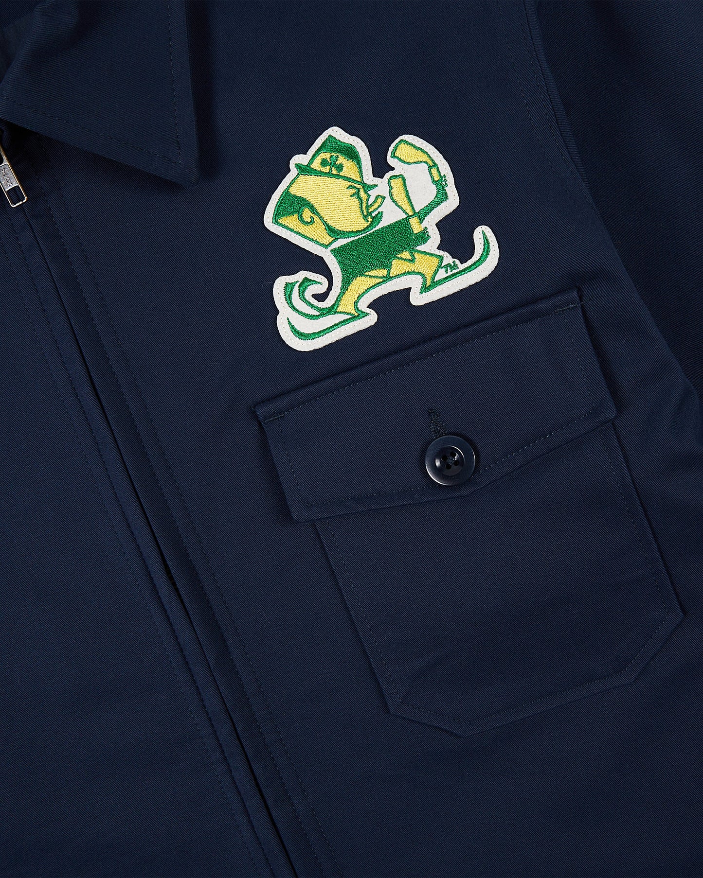 University of Notre Dame Cotton Grounds Crew Jacket
