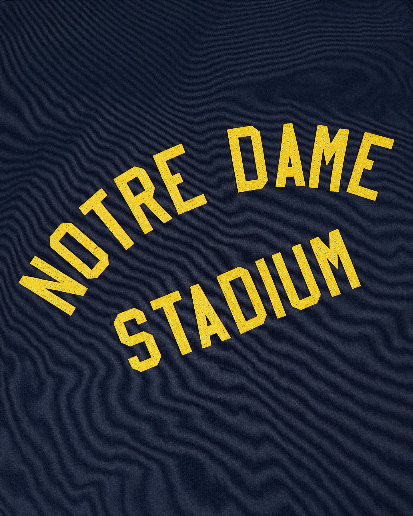 University of Notre Dame Cotton Grounds Crew Jacket