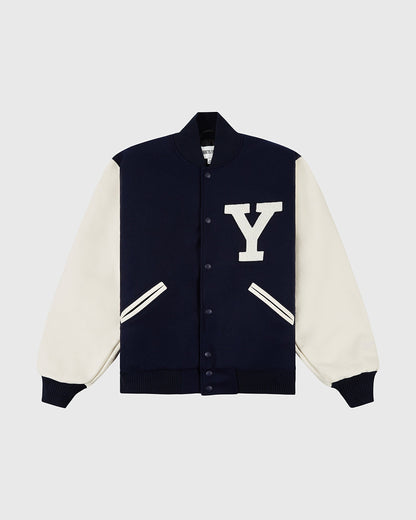 Yale University Wool & Leather Varsity Jacket