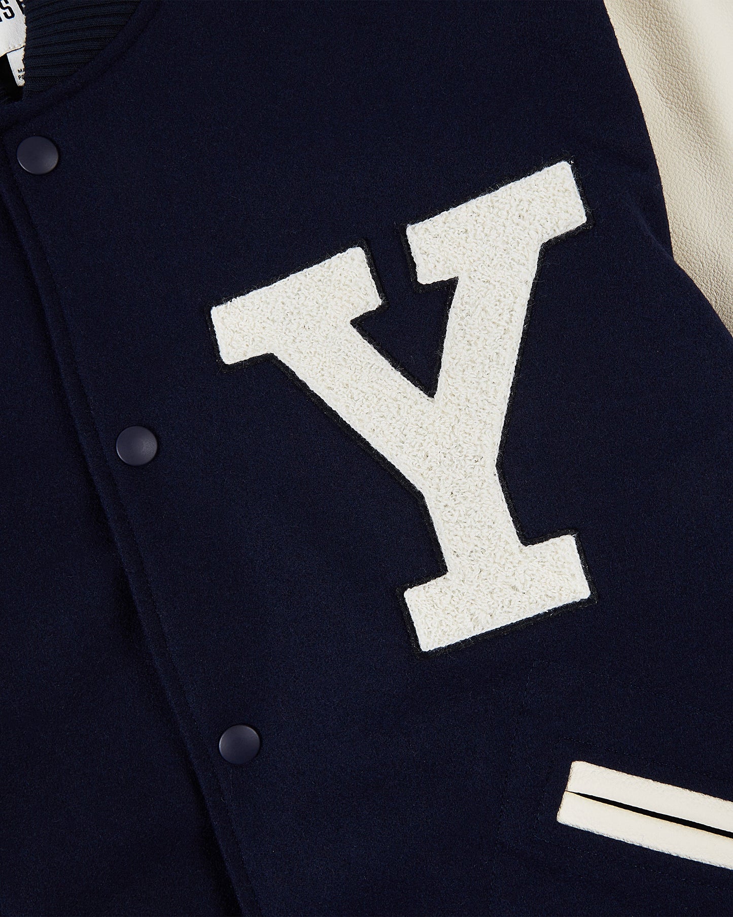 Yale University Wool & Leather Varsity Jacket