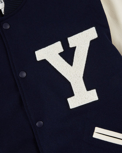 Yale University Wool & Leather Varsity Jacket