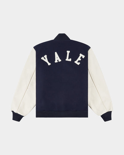 Yale University Wool & Leather Varsity Jacket