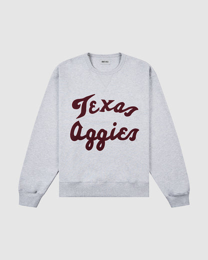Texas A&M University Heavyweight Cotton Terry Crewneck