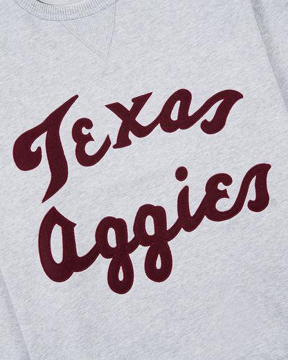 Texas A&M University Heavyweight Cotton Terry Crewneck