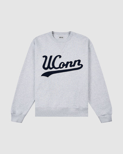University of Connecticut Heavyweight Cotton Terry Crewneck