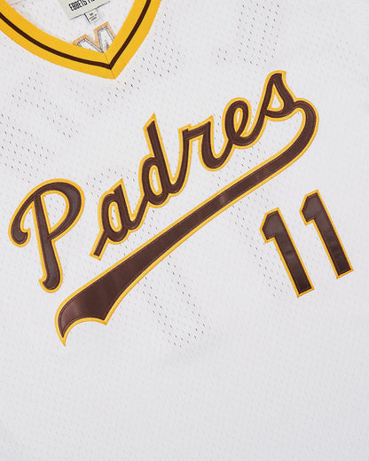 Ozzie Smith Walla Walla Padres Mesh V-Neck Jersey