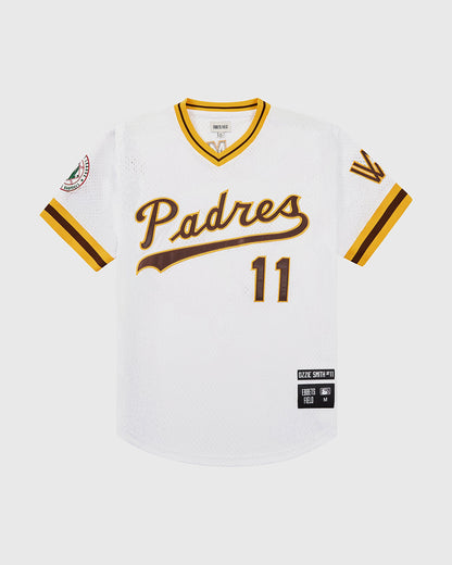 Ozzie Smith Walla Walla Padres Mesh V-Neck Jersey