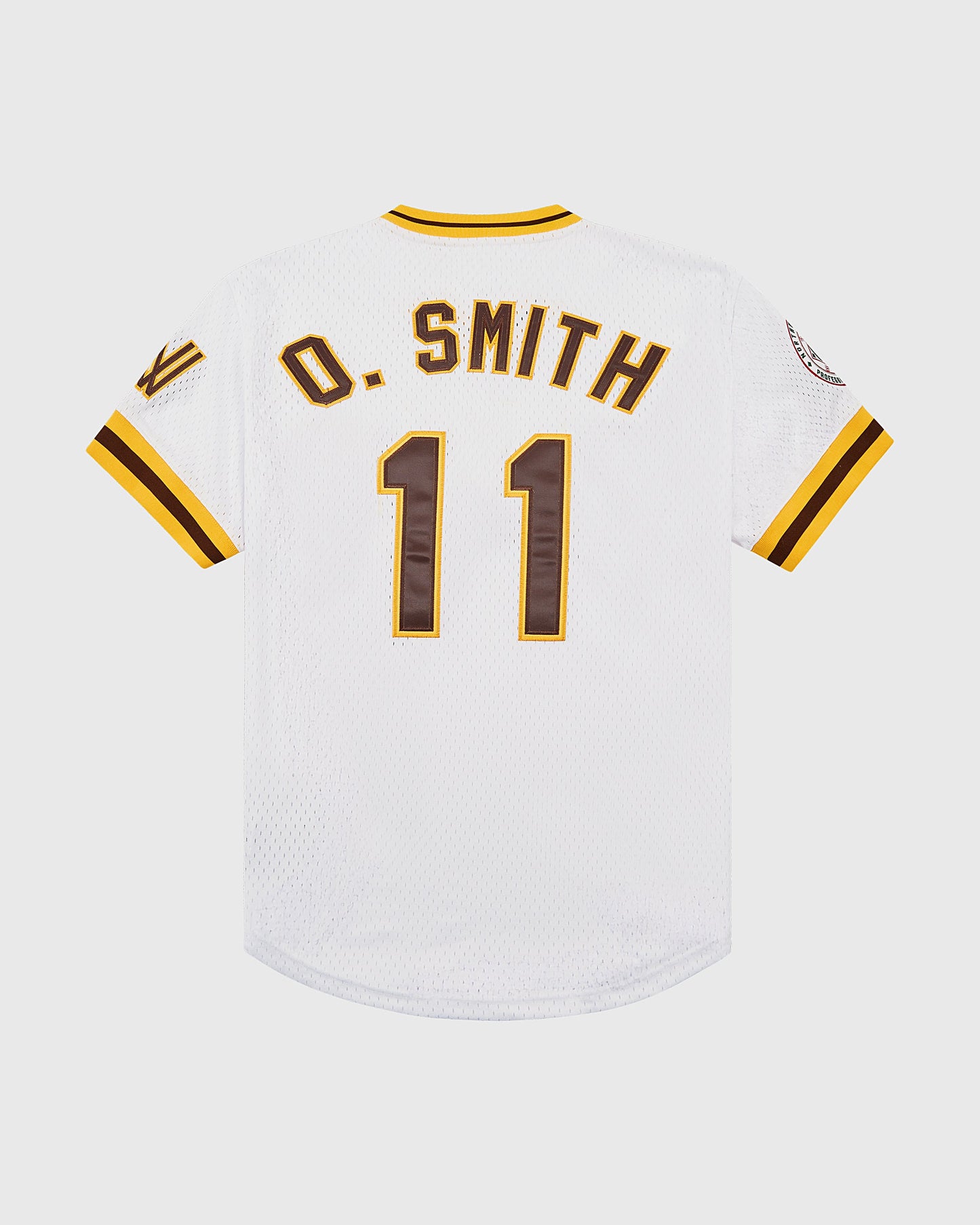 Ozzie Smith Walla Walla Padres Mesh V-Neck Jersey
