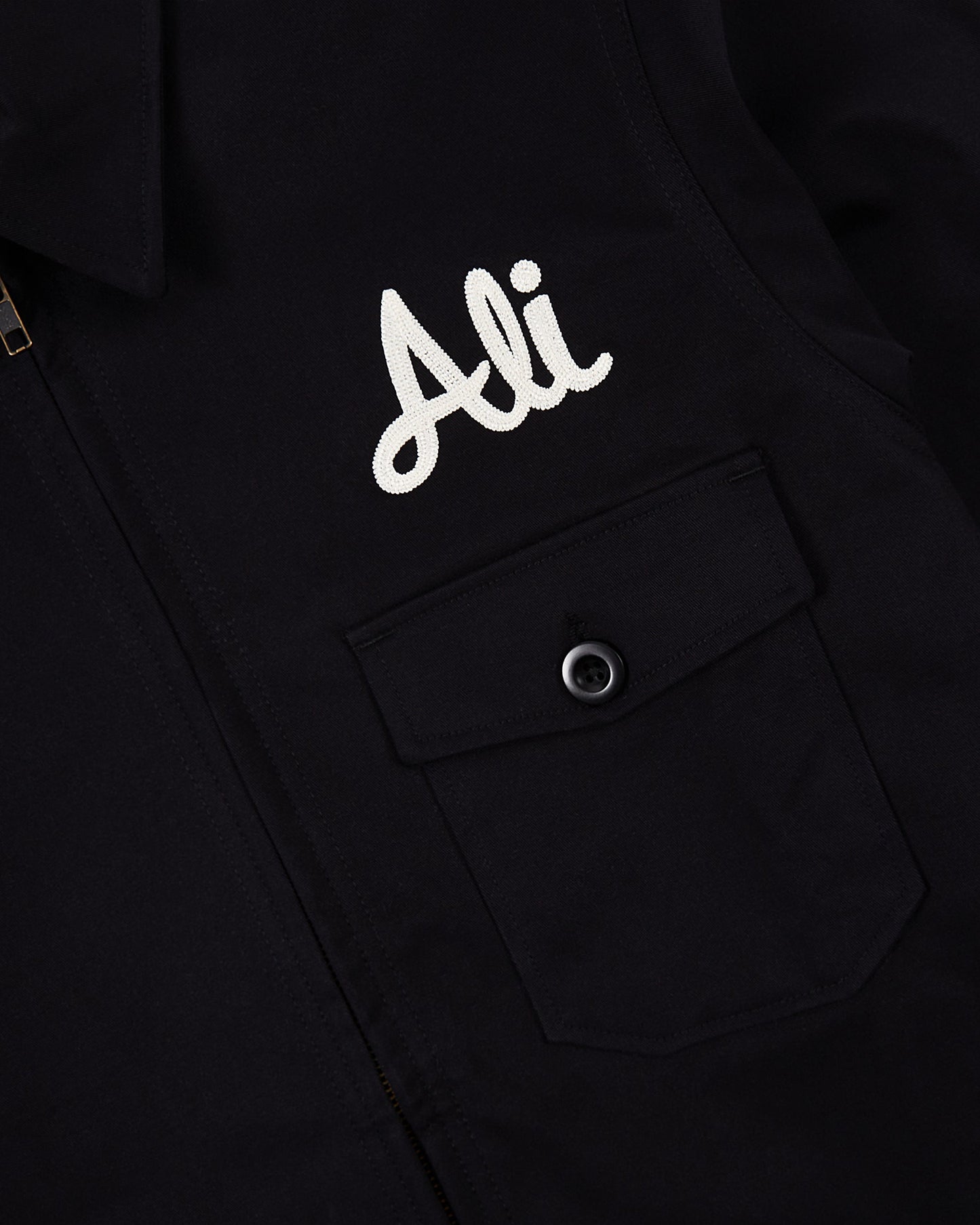 Muhammad Ali Training Camp Cotton Grounds Crew Jacket