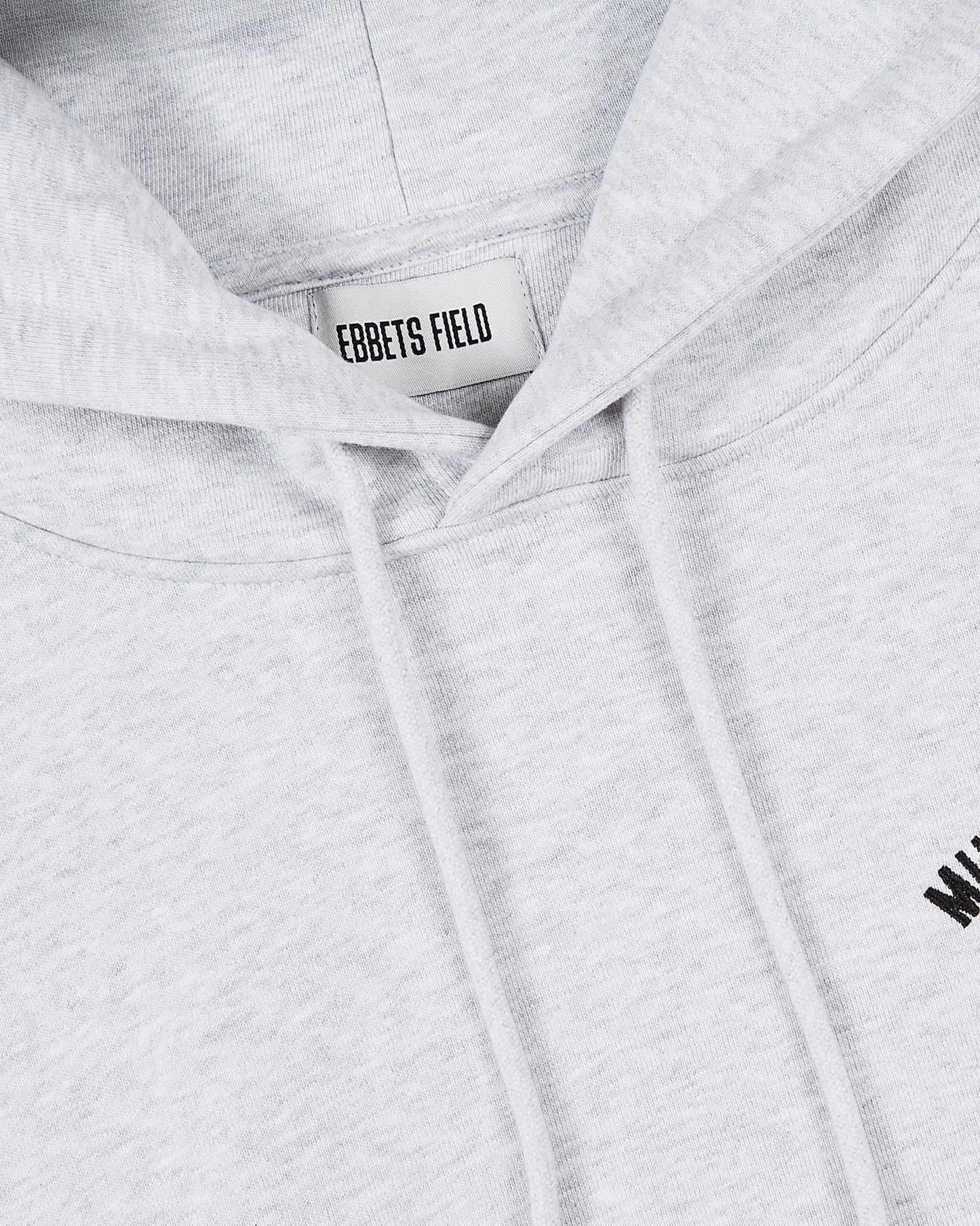 Muhammad Ali Chest Embroidered Heavyweight Cotton Terry Pullover Hoodie