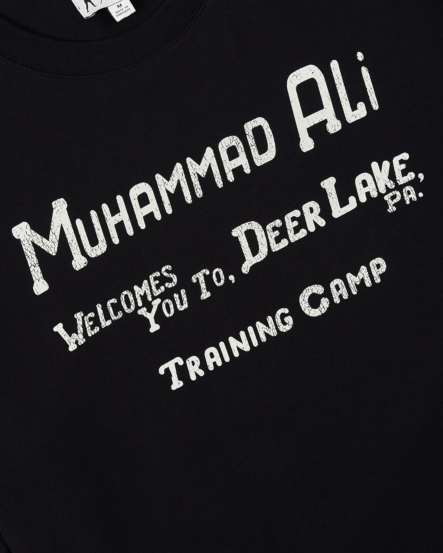Muhammad Ali 'Deer Lake Training Camp' Short Sleeve Graphic Tee