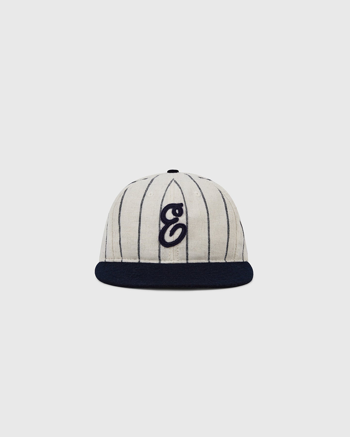 Ebbets Felt 'E' Wool Pinstripe Ballcap
