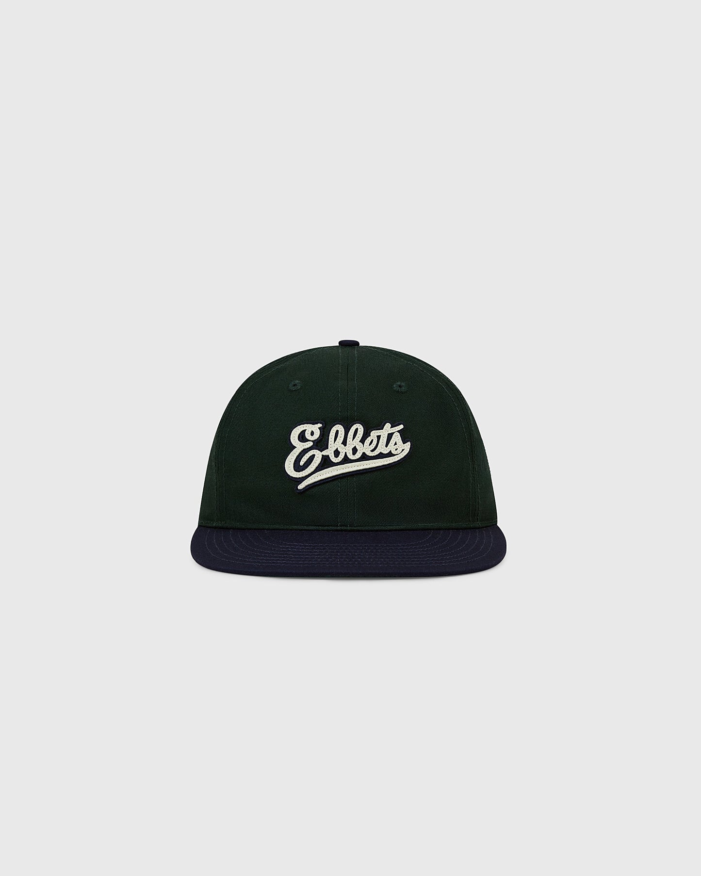 Ebbets Felt Script Cotton Twill Ballcap