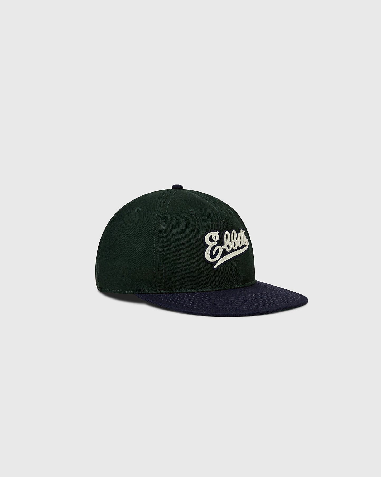Ebbets Felt Script Cotton Twill Ballcap