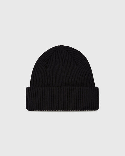 New York Black Yankees Felt Logo Ribbed Beanie