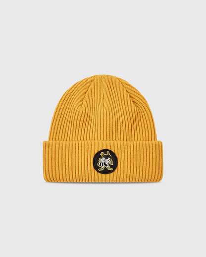 Salt Lake Bees Patch Logo Ribbed Beanie