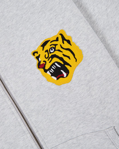 Osaka Tigers Heavyweight Cotton Terry Full-Zip Hoodie