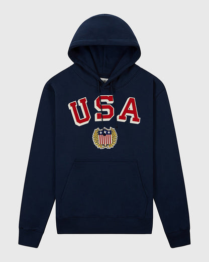 USA 1960 Heavyweight Cotton Terry Pullover Hoodie