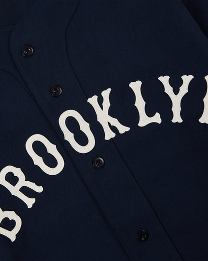 Brooklyn Eagles Cotton Twill Baseball Jersey