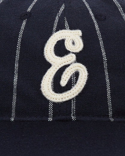 Ebbets Felt 'E' Wool Pinstripe Ballcap
