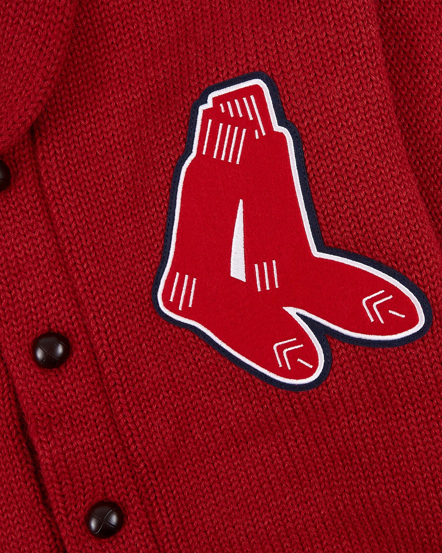 Boston Red Sox 1924-1960 Wool Shawl Collar Sweater