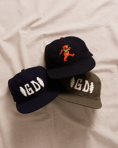 Grateful Dead Dancing Bear Wool Ballcap