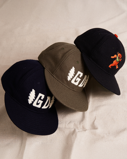 Grateful Dead Dancing Bear Wool Ballcap
