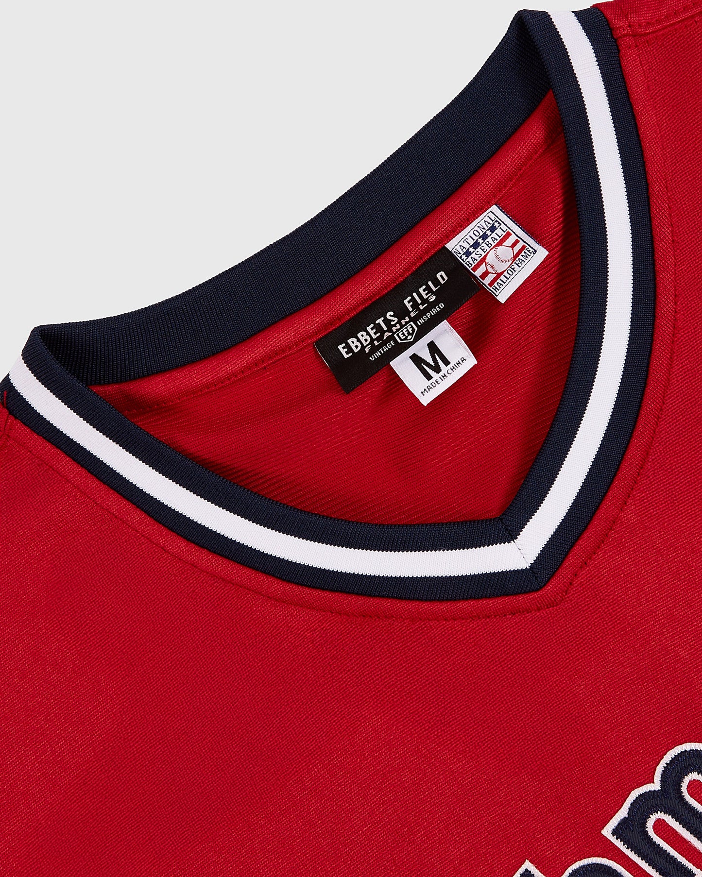 John Smoltz Richmond Braves V-Neck Jersey