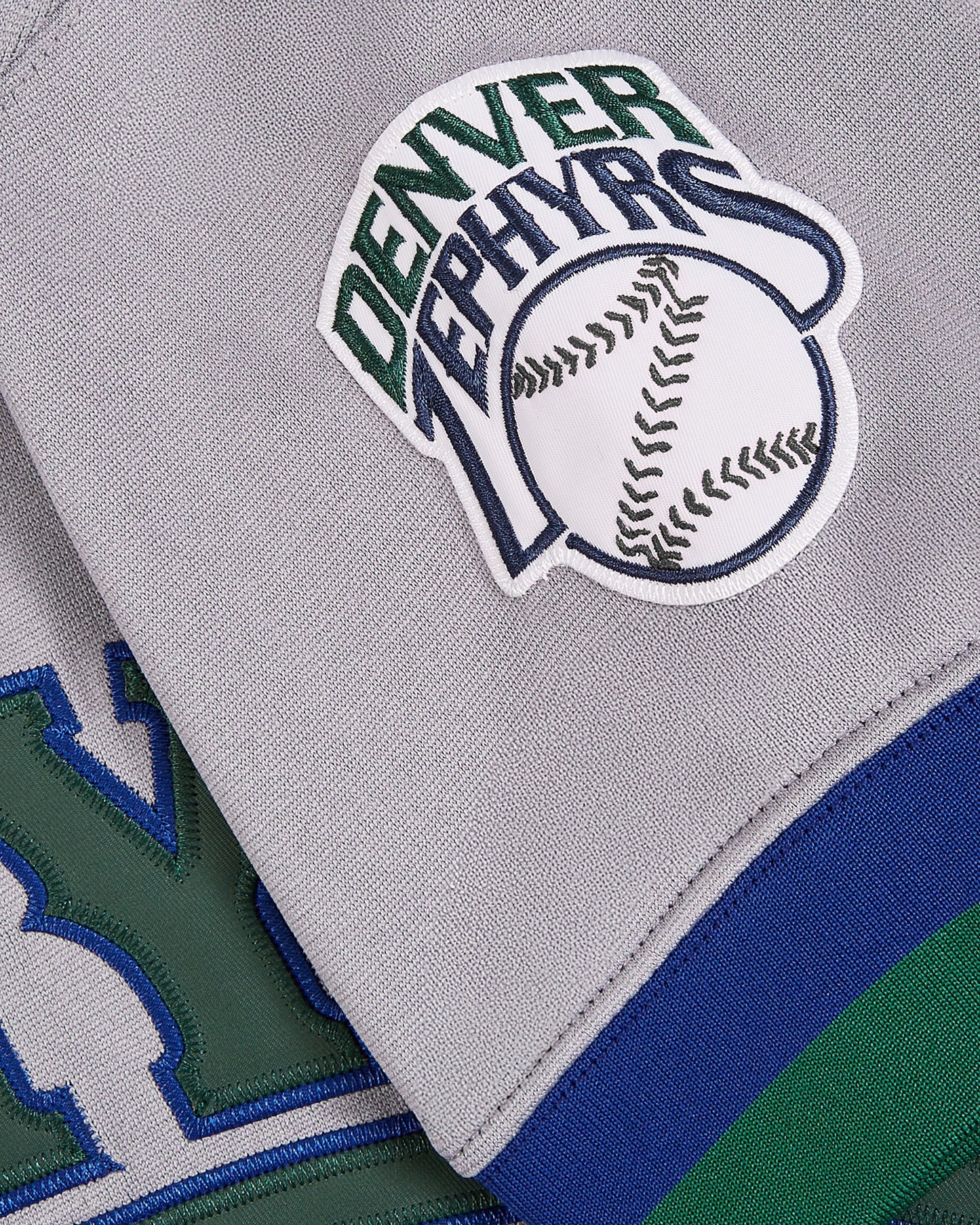 Barry Larkin Denver Zephyrs Button Up Jersey