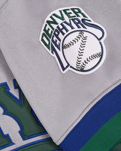 Barry Larkin Denver Zephyrs Button Up Jersey