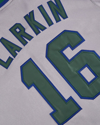 Barry Larkin Denver Zephyrs Button Up Jersey
