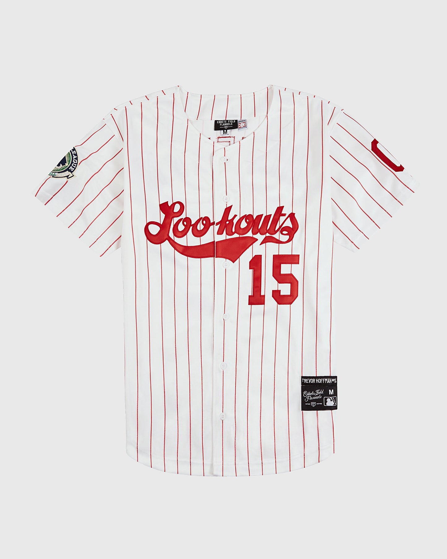 Trevor Hoffman Chattanooga Lookouts Button Up Jersey