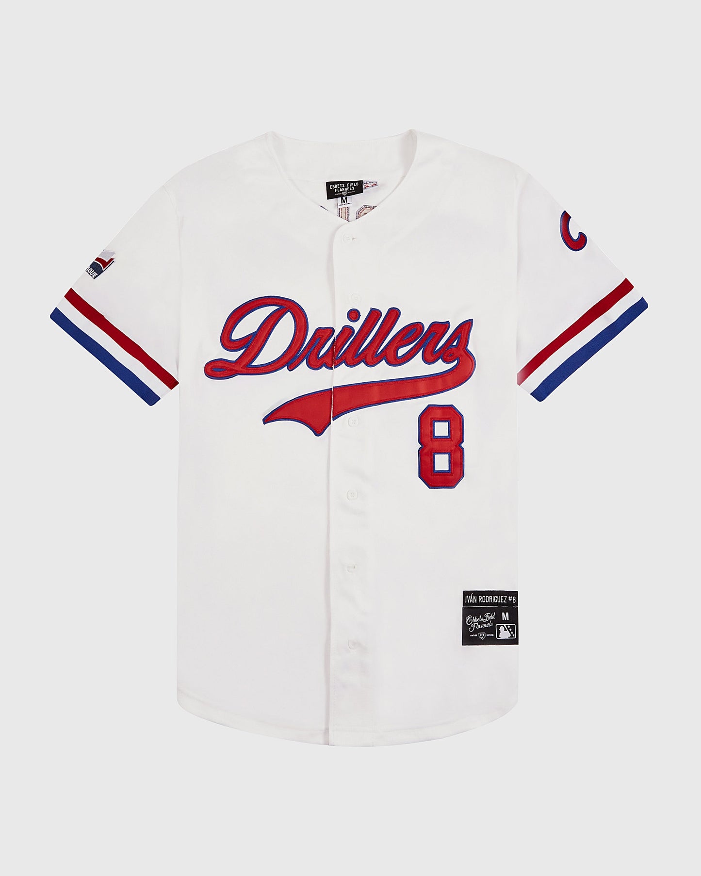 Pudge Rodgriguez Tulsa Drillers Button Up Jersey