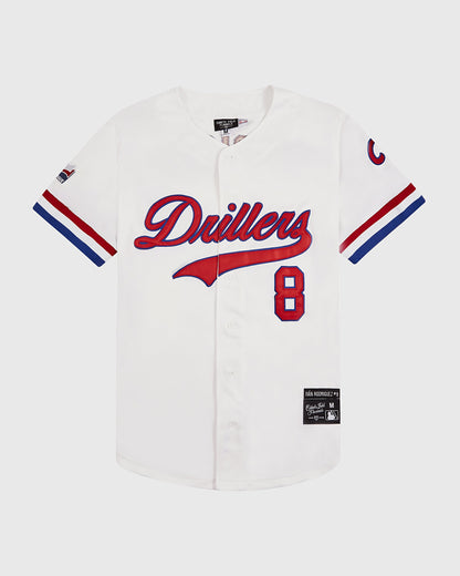 Pudge Rodgriguez Tulsa Drillers Button Up Jersey