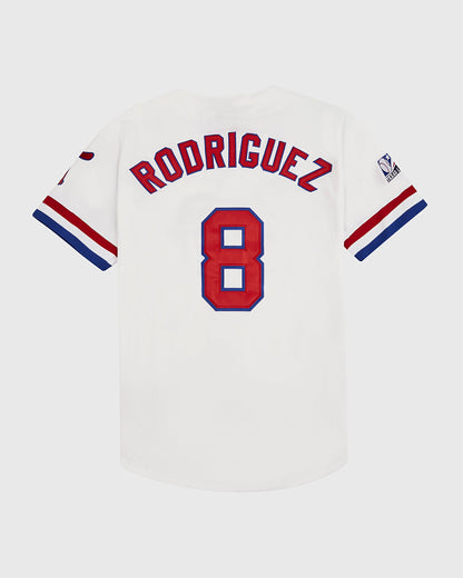 Pudge Rodgriguez Tulsa Drillers Button Up Jersey