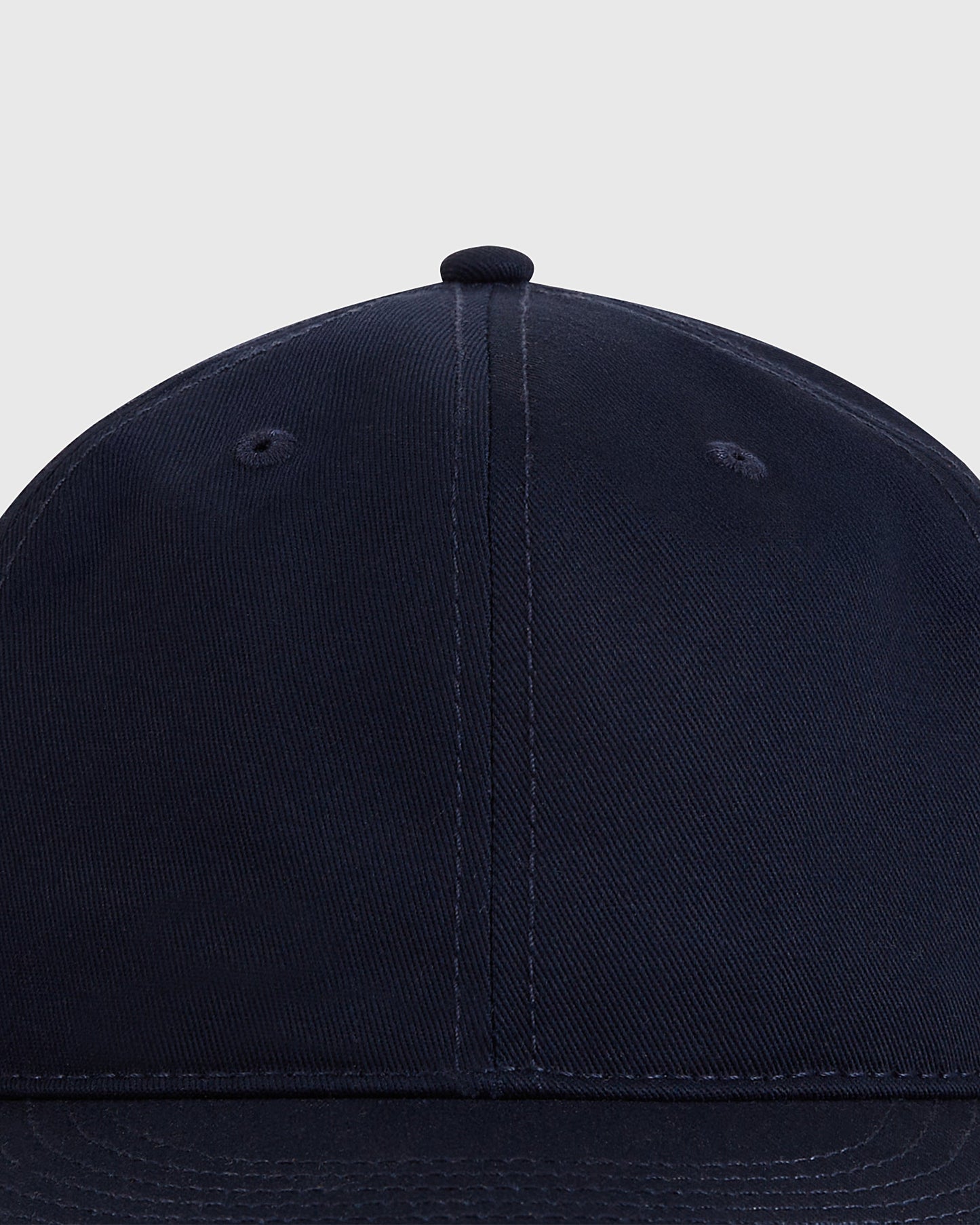Navy Cotton Twill Ballcap