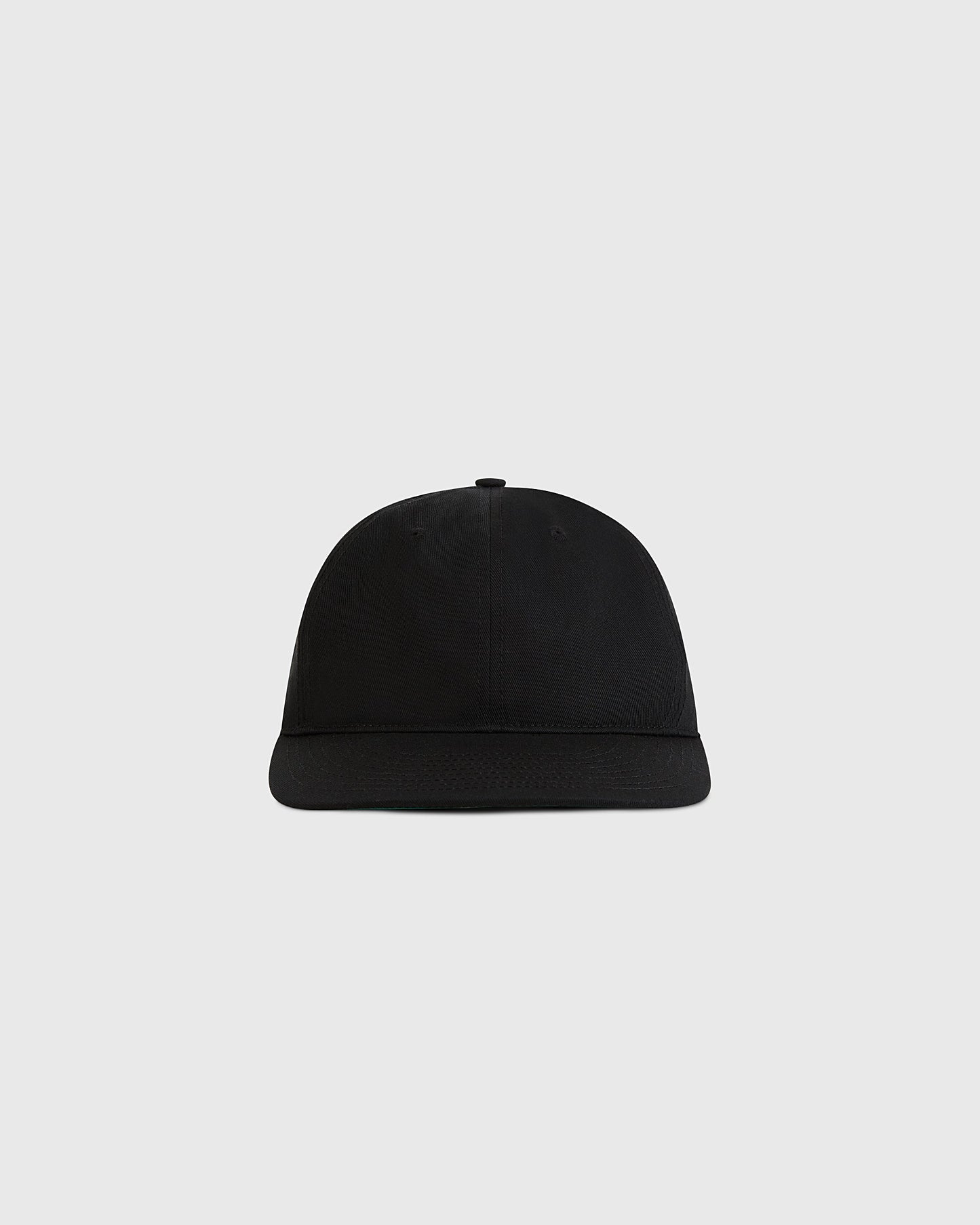 Black Cotton Twill Ballcap