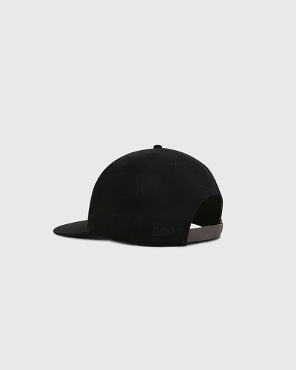Black Cotton Twill Ballcap