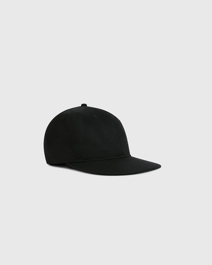 Black Cotton Twill Ballcap