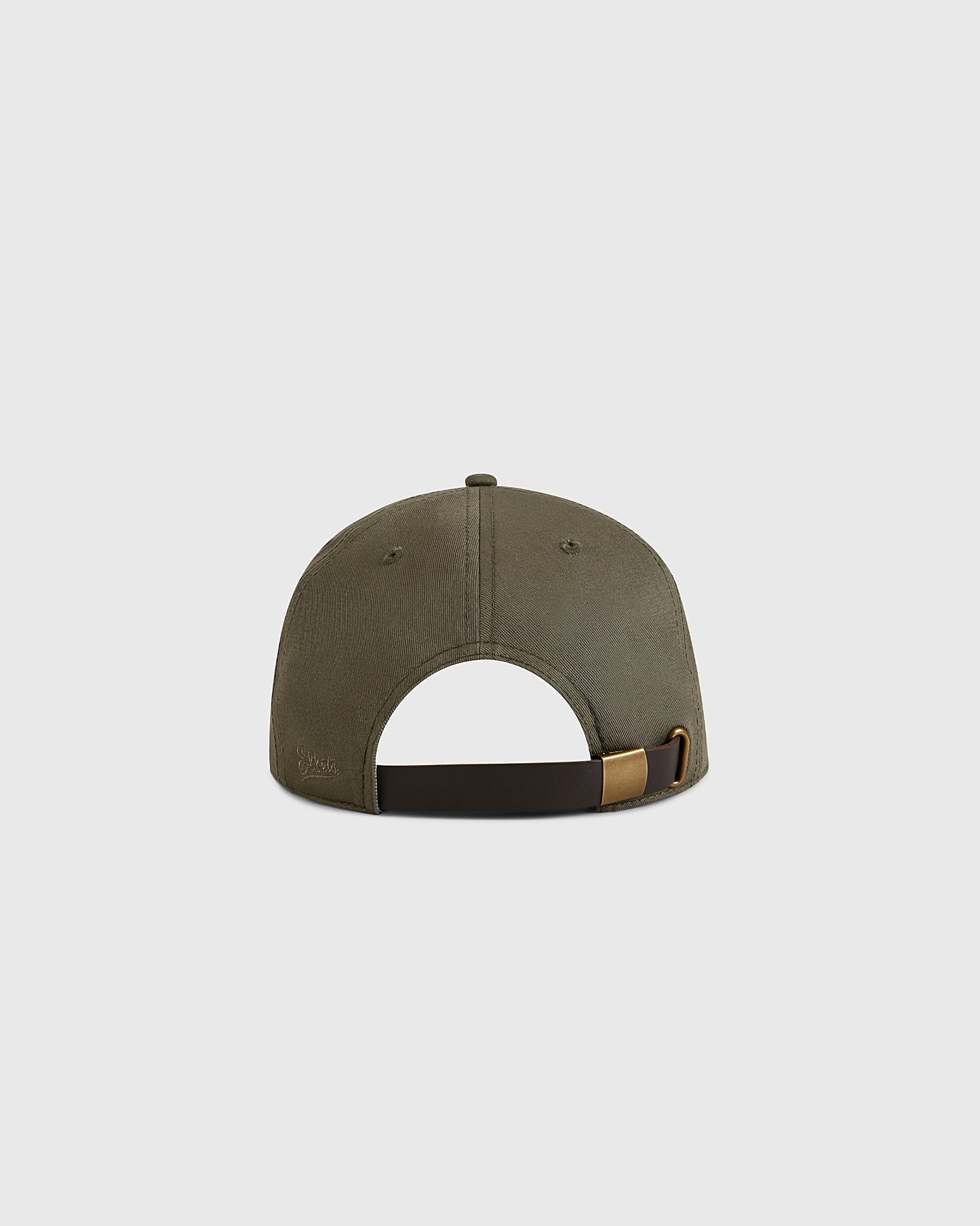 Olive Green Cotton Twill Ballcap