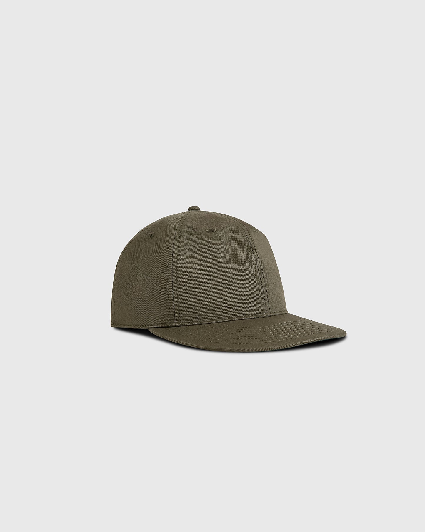 Olive Green Cotton Twill Ballcap