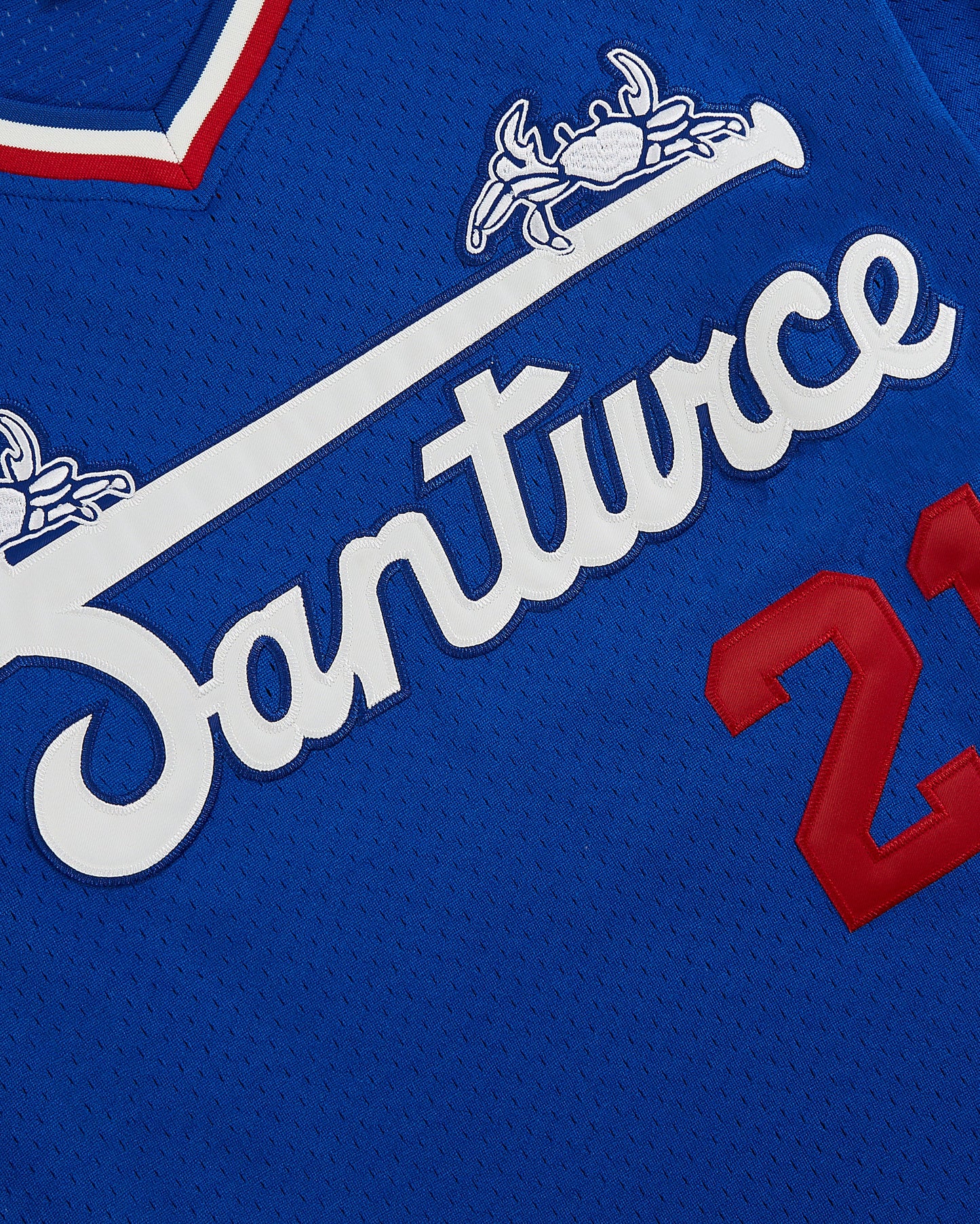 Santurce Cangrejeros Mesh V-Neck Jersey