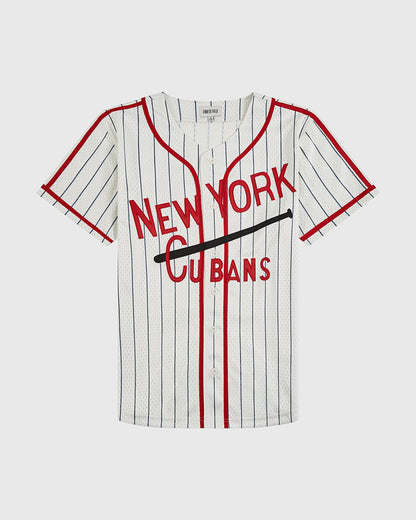New York Cubans Mesh Baseball Jersey